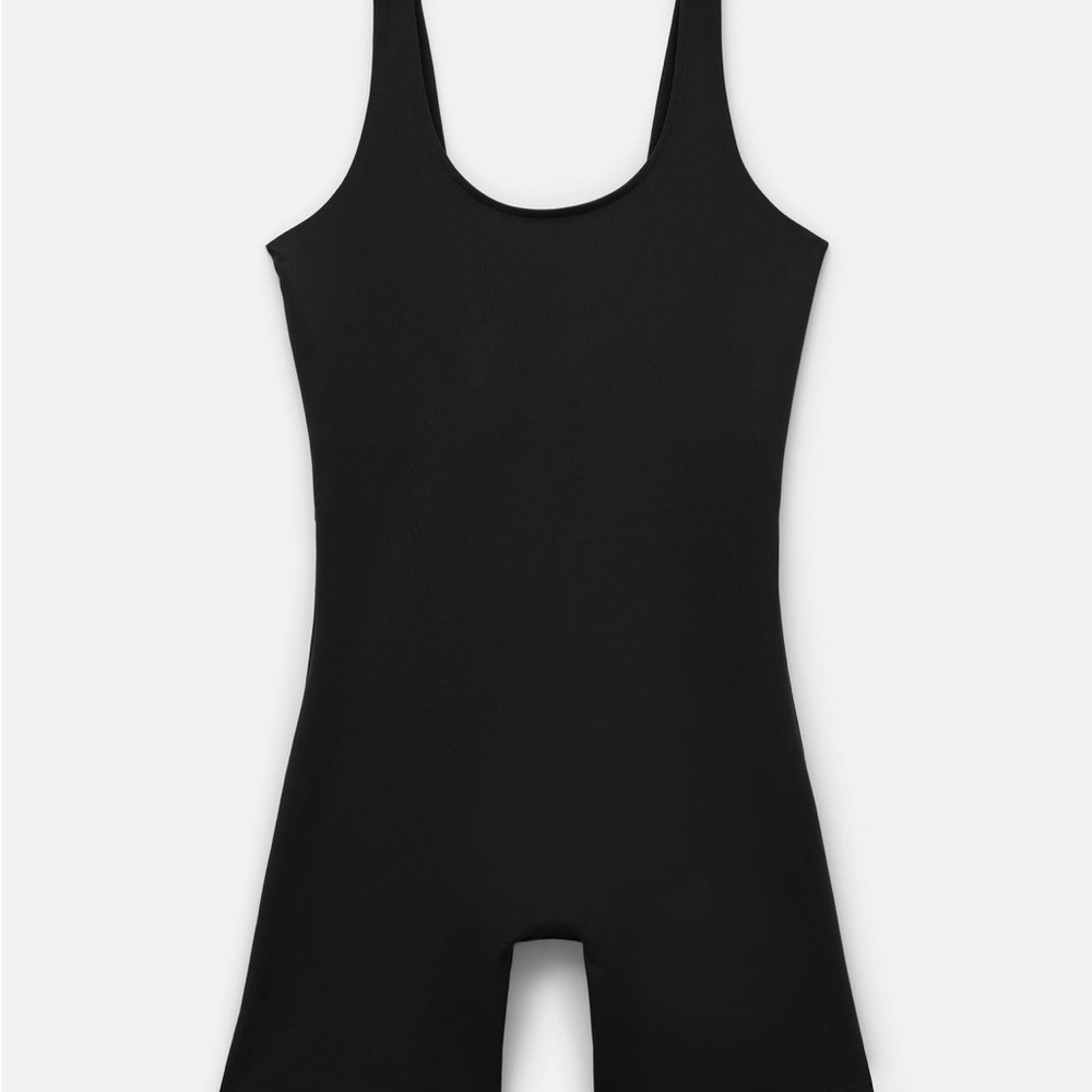 Girlfriend Collective Charcoal Bodysuit